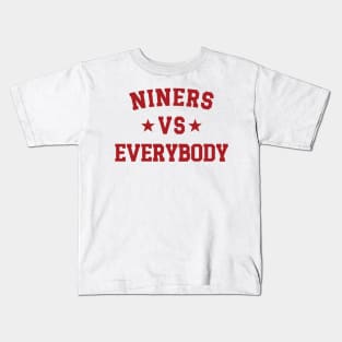 Niners Vs Everybody v3 Kids T-Shirt